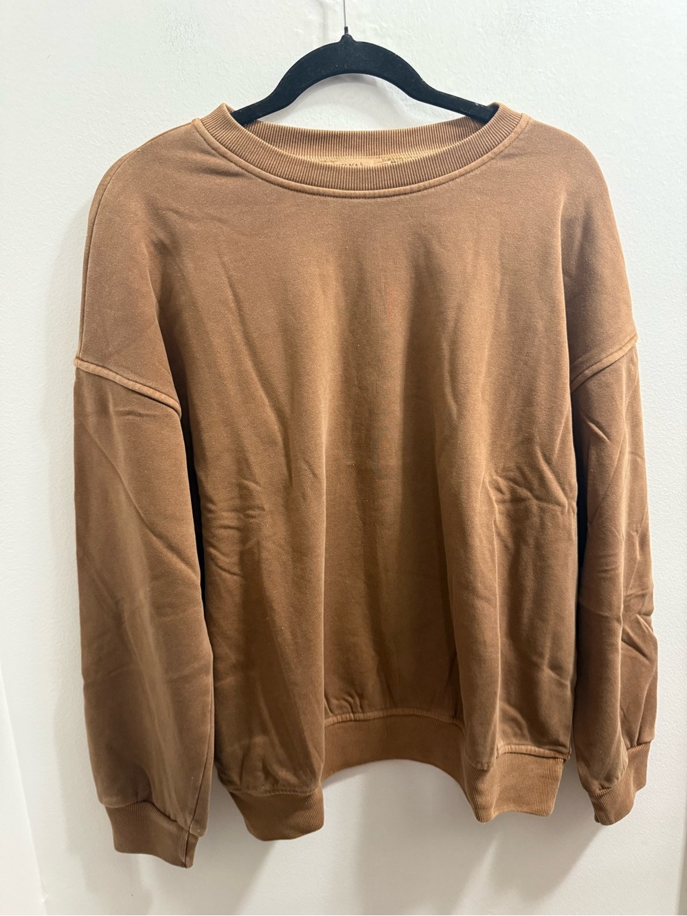 BTW-4502Y Zenana Deep Camel Fleece Pullover